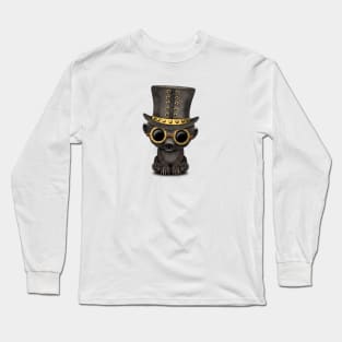 Steampunk Baby Honey Badger Long Sleeve T-Shirt